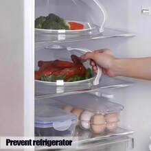 Rotating Vent Food Cover, Transparent Microwave Splash Proof Dish With Handle, Suitable For Food, Utensils, Plates, High Temperature Food Heating Cover With Steam Vent And Handle, Transparent Dish Cover, Cooking Heating Dish Cover - Home And Office Oil Protection Cover And Vegetable Rack - Multicolor - View 6