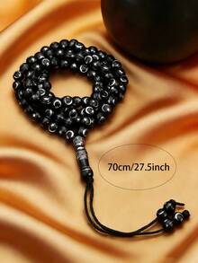 MONALLY 中东风格99颗星月念珠，男女皆宜，伊斯兰祈祷念珠，日常礼拜饰品 - 串珠項鍊 - 查看 5