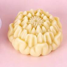 Khuôn silicon làm nến thơm hoa dâm bụt, khuôn làm xà phòng thủ công, khuôn đá khuếch tán tinh dầu trang trí nhà cửa. - A-trắng - Xem 4