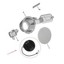 Premium Replacement Fuel Tank Cap (Gas Cap) 1609818980 - Compatible With Peugeot 301, 2008, 3008, 308, 408, 508 - High Quality Car Accessories - A - View 2