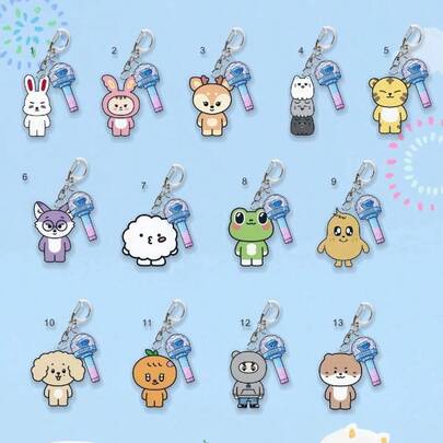 Choi Seung-Cheol, Yoon Jeong-, Hong Ji-Soo 分钟吊坠钥匙扣