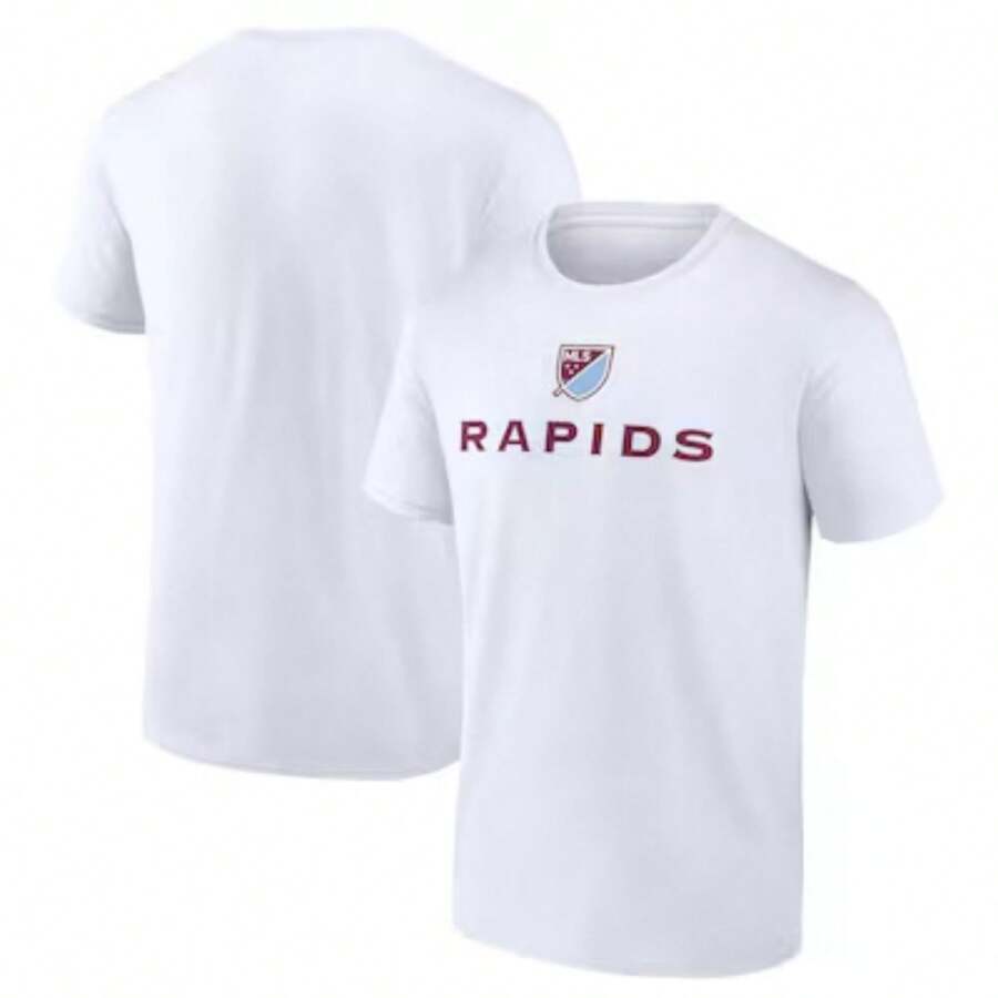 Colorado Rapids Shielded T-Shirt - White - Putih - View 1
