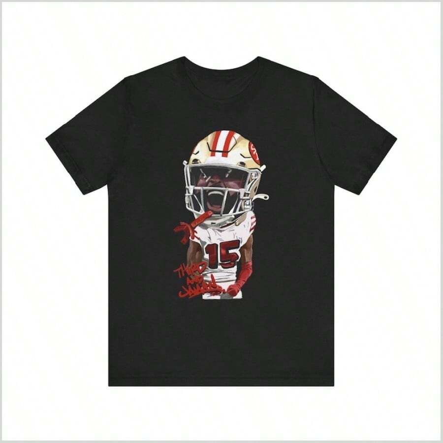 Maglietta A Maniche Corte Uni Per Adulti, Esclusiva Per La Terza Maglia Dei San Francisco 49er E - Black - View 1