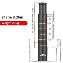 1pc Mountain Bike Aluminum Alloy Riser Stem, Headset Extender, Universal Bicycle Accessory - Black - View 9