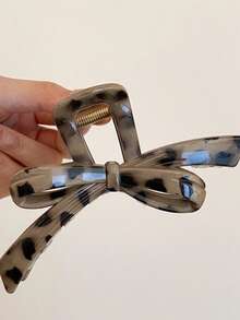 浪漫蝴蝶结发夹 - 时尚发夹，为任何发型增添柔美女性魅力，适合固定半扎发、马尾辫和发髻，优雅日常佩戴 - 彩色 - 查看 3