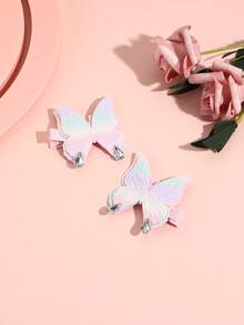 1 Pair Elegant Fashion Cute Bow Pet Cat Dog Hair Clips Accessories (Contains 2 Pieces) - Multicolor - View 4