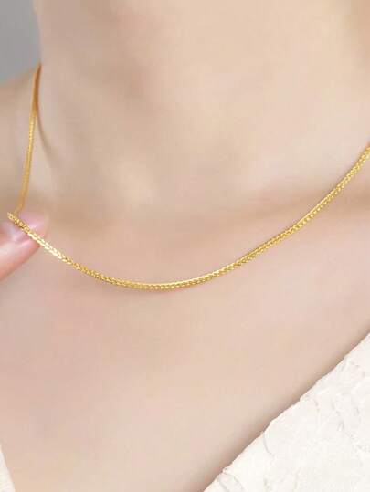 GAGAFEEL 1 S925纯银时尚个性化凤凰尾吊坠项链，女士节日派对嘻哈风格链式项链珠宝礼品