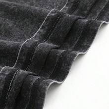 Men's Y2K Vintage Distressed Sleeveless Vest - Ultra Soft Street Dressing - Black - View 11