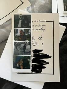 Tiras de fotos personalizadas, álbum de fotos de boda, conmemoración de boda, álbum de fotos familiares, registro de vida, álbum de estantería, marcadores de libros personalizados, pared de fotos, decoración creativa de la habitación, accesorios de regalo, mejores amigos, regalo de cumpleaños, regalo festivo, regalo de pareja - Multicolor - Ver 4