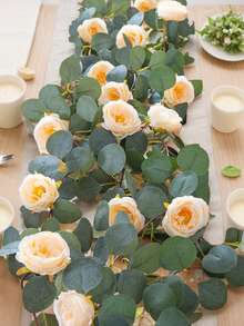 1 cây dây leo giả hoa hồng Happy Rose nhiều màu sắc, dài 1,7 mét, 36 nhánh, kiểu dáng cổ điển, thích hợp để trang trí cổng cưới, tường nền tiệc, treo trong nhà và ngoài trời, quà tặng trang trí lễ Phục sinh, ngày Valentine, sinh nhật. - Nhiều màu - Xem 12