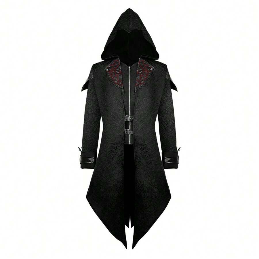 Men Cosplay Clothing - Black - View 1