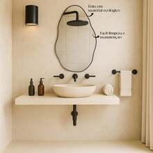 Premium Organic Mirror 50x80cm For Living Room, Bedroom And Closet - GOLD - C-金 - 查看 5
