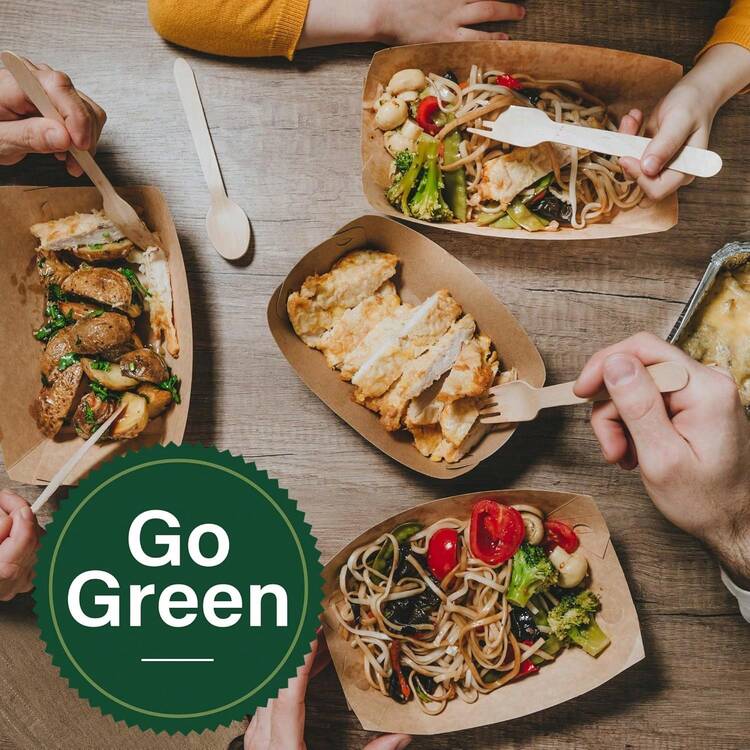 7/12/25/50/75/100/300 יחידות סט סכו"ם מעץ איכותי, כלי מסיבה לשימוש חוזר לעוגה, קינוח, סלט, המבורגר, כריך, סושי, פסטה, פירות, מתאים למסיבת חג, יום הולדת, חתונה, עיצוב הבית, מטבח, חג המולד, יום האהבה - ריבוי צבעים - ראה 2