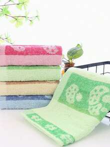 Jacquard Thickened Towel, Pure Cotton, Household Daily Use, Non-Shedding, Highly Absorbent, Extra Large & Thick, Soft & Skin-Friendly - Multicolor - View 3