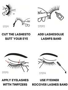 Fengxiu Eyelash Fluffy Lash Clusters 120pcs Individual Eyelash Thick Cluster Eyelash Extensions C Curl Lashes Clusters Natural Look Individual Lashes 11-13mm Dramatic Cluster Lasheslash Clusters,Eyelash Clusters,Individual Eyelashes,Lashes,Fake Lashes - CC - View 11