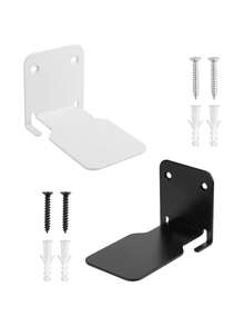 1 pieza Estantería flotante invisible de alta resistencia, estante de almacenamiento multiusos para el hogar y la sala de estar - Multicolor - Ver 7