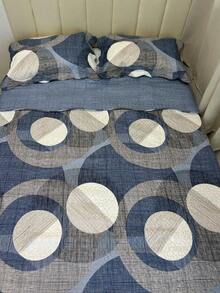 Double-Sided Ultrasonic Boutis Quilt Set (3 Pieces) With Pillowcase - Doha - 查看 6