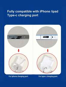 铃兰手机防尘塞，充电口防尘盖 - 彩色 - 查看 5