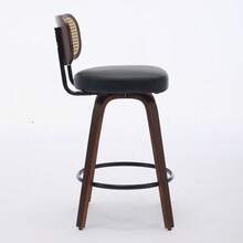 Barstools - Black + PU Leather + Foam-1 - View 4