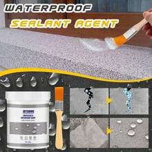 Super Strong Bonding Sealant - Invisible Waterproof Agent for Reliable Leak Repairs, Transparent Waterproof Insulating Adhesive for Wall Mending and Toilet Anti-Leak Coating,300g - A - Ver 4