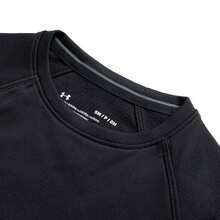 Under Armour UA 女款 Base Crew 3.0 长袖 T 恤，柔软舒适，适合户外、日常、运动、休闲穿着。 - 黑色 - 查看 5