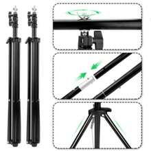 Adjustable Photography Background Support Stand Photo Backdrop Crossbar Kit 2*3m - Black - View 5