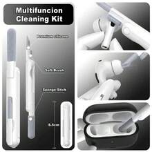 Keychain,Lanyard RFUNGUANGO Pro 2nd/1st Generation Case With Cleaning Kit (HaloLock), Anti-Slip Adjustable Kickstand, Anti-Fingerprint Coating & Precision, Full Drop Protection Cover With Lanyard - Black - View 6