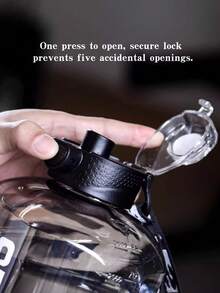 1pc Super Large Capacity Water Bottle, Viral Tonton Bucket, Sports Water Bottle, Water Jug, Fitness For Men & Women, Students, Portable Water Bottle, Plastic Water Cup, Big Belly Water Bottle - Multicolor - View 11