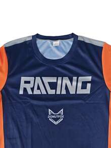 DONUTFOX NEU 2025 Downhill Trikots im Freundin-Stil Mountainbike MTB Shirts Offroad DH Motorrad Jersey Motocross Sportbekleidung Damen Radtrikot - Blau - Übersicht 4