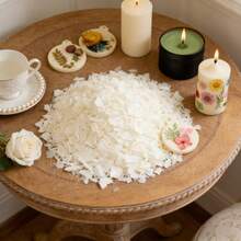 Plant-Based 1lb Soy Wax Candle Base - 52°C Melting Point Natural Candle Making Kit, Solid Wax Blocks For Home Scented Craft & Stress-Relief DIY Projects - Multiple Specifications - View 7