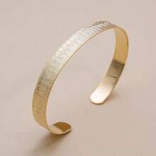Scratched Bracelet With 18k Gold Plating - 彩色 - 查看 3