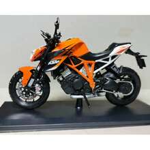 motocicleta escala 1:12 ktm 1290 color naranja - Naranja - Ver 6