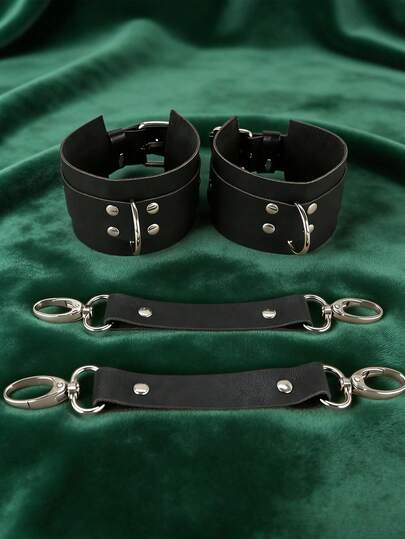 1 Pair Fashionable PU Leather Role-Playing, Home Fitness And Party Accessories