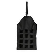 PSKOOK Sac à lent de haute qualité en tissu Oxford pour chevaux, chèvres, moutons et ânes, avec un design de filet à à l'avant, facile à remplir et à accrocher, grande ouverture - Multicolore - Voir 4