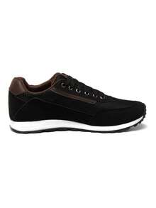 Men's Black Lightweight Jogging Shoes - Original + Free Gifts - màu đen - Xem 6