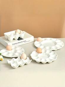 [Hot Selling New] 10.5 Inch 12 Slots Easter Egg Tray, 6 Slots Easter Egg Tray - Multicolor - View 2