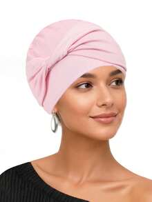 Alnorm 女士化疗头巾 - 高品质粘胶纤维，可调节均码，预系结设计，适用于化疗患者、婚礼及日常佩戴，柔软透气，可作头巾、帽子、睡帽使用。 - 顏色 - 查看 11