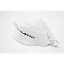Particulate Respirator Dust Mask Two-Strap Cup Style Design Lightweight With Cushioning Nose Foam 50 Masks - White - View 5