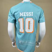 International Miami 2024-2025 Season Away Jersey (No. 10  Edition), A Signature Shirt Of 's Time With The MLS, Highly Collectible - default - 查看 1