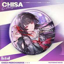 1PC Wuthering Waves Anime Kuchiba Chisa Character Merch Set, Includes Round Badge, Acrylic Keychain & Collectible Card, Transparent Backpack Pendant, Desktop Decor, Collectible Art Gift For Anime Lovers - Multicolor - View 25