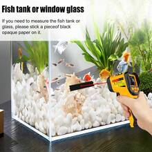 NJTY JD-10 Handheld Digital Infrared Thermometer, Non-Contact Laser Temperature Gun, -50°C To 800°C Industrial Temperature Tester, High Temperature Meter, ABS Material, Digital Display, Battery Powered, 0.1°C Accuracy, Batteries Not Included - Multicolor - View 5