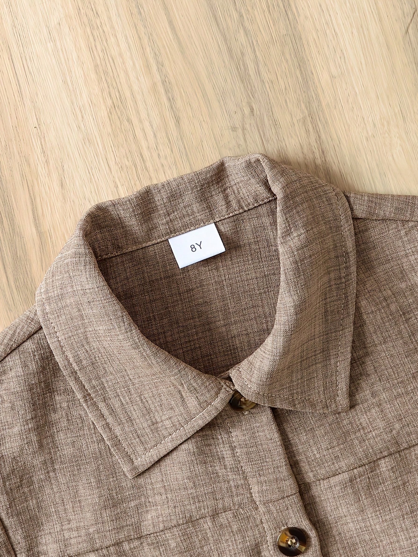 مجموعة ملابس علوية وبنطلون ساق واسعة ذات لون أساسي...