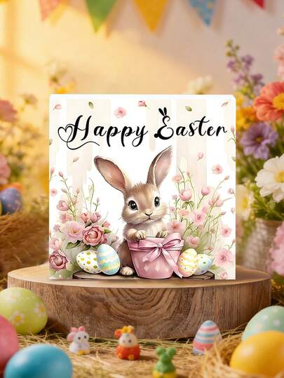 1 chiếc đồ trang trí hình thỏ Phục Sinh, đồ trang trí hình thỏ Phục Sinh bằng gỗ MDF, đồ trang trí hình trứng Phục Sinh họa tiết hoa, vật trang trí trung tâm bàn tiệc Phục Sinh, đồ trang trí Chúc mừng Phục Sinh, đồ trang trí nhà kiểu nông trại Phục Sinh, đồ trang trí Phục Sinh phong cách cổ điển vẽ màu nước, đồ trang trí phòng học/phòng ngủ/phòng khách/phòng ăn Phục Sinh, đồ trang trí tủ/bàn Phục Sinh, đồ trang trí văn phòng Phục Sinh, đồ thủ công Phục Sinh, đồ trang trí phòng Phục Sinh, đồ trang trí nhà Phục Sinh, quà tặng Phục Sinh, quà lưu niệm tiệc tùng.