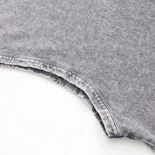 Men's Y2K Vintage Distressed Sleeveless Vest - Ultra Soft Street Dressing - Grey - View 8