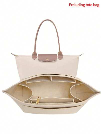 LePliage Handbag Organizer Insert, Women's Felt Tote Bag Organizer Insert, 9 Compartment Felt Inner Bag, Handbag Organizer Bag, Suitable For Various Handbags, Fashionable Lining Bag, Women Handbag, Women Tote Bag