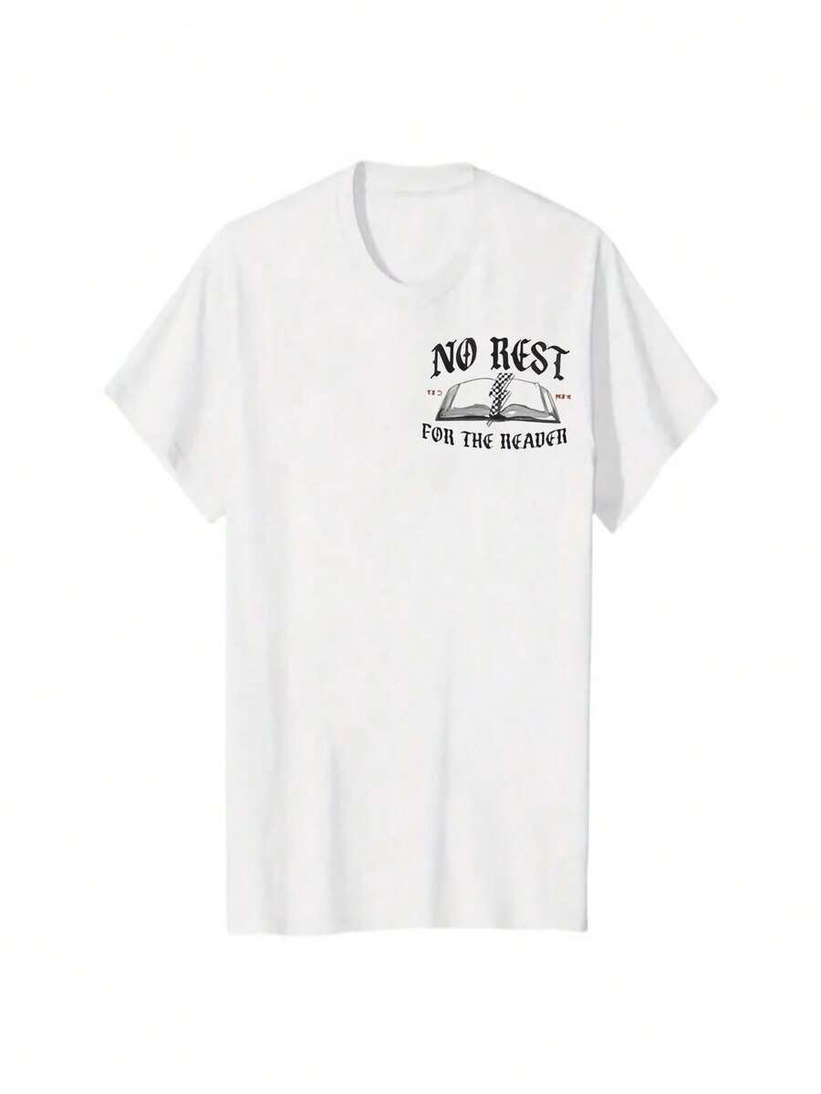 No Rest For The Late Night Reader T-Shirt, Bookish Sweatshirt, Gift For Book Lover, Booktoker Merch, Booktok Hoodie - White - View 1