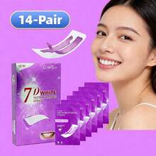 7D+PAP+Dry Adhesive+Purple Teeth Whitening Strips, Teeth Whitening, Teeth Strips, Deep Cleaning, Oral Care, Whitening Strips, Fresh Breath, Teeth Whitening Strips, For Travel & Home Use, Purple Teeth Whitening, 7-14-21 Pairs, Dry Adhesive, Purple Teeth Whitening - Purple + PAP + Dry Stickers + Teeth Whitening Strips - View 9