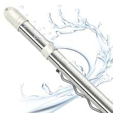 伸縮物干し竿 【ナノ技術の屋外専用さび止め】 物干し竿 屋外 ナノコーティング オールステンレス 総耐荷重20kg 太竿直径29.4mm ストレート竿/ハンガーかけ竿 - ハンガーかけポール 2.17m~4m - チェックする 9