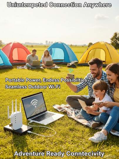 Tarjeta de red inalámbrica USB. Amplificador de señal WiFi, Extensor de señal WiFi, Repetidor de red inalámbrica, Diseñado para penetrar paredes, Amplificador remoto con puerto Ethernet, Configuración de un solo toque, Punto de acceso, Compatible con Alexa (Repetidor blanco de 4 antenas)