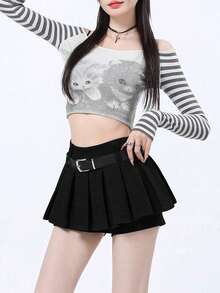 Women Skirts - Negro - Ver 1